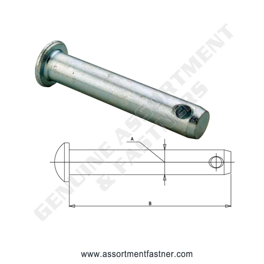 TOP LINK PIN CONCAVE HEAD Suppliers Distributors in Ontario Canada USA Agriculture Equipment Spare Parts Supply Chain