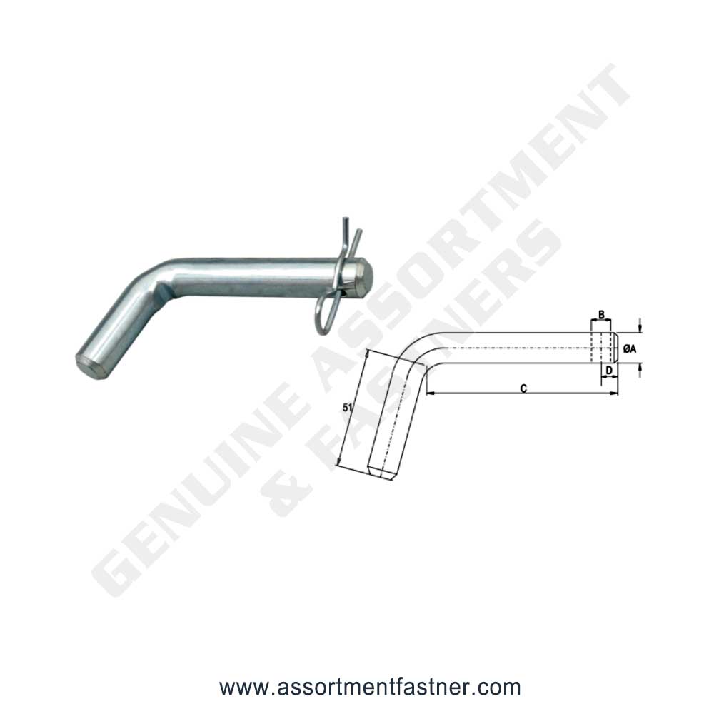 BENT HITCH PIN Suppliers Distributors in Ontario Canada USA Agriculture Equipment Spare Parts Supply Chain