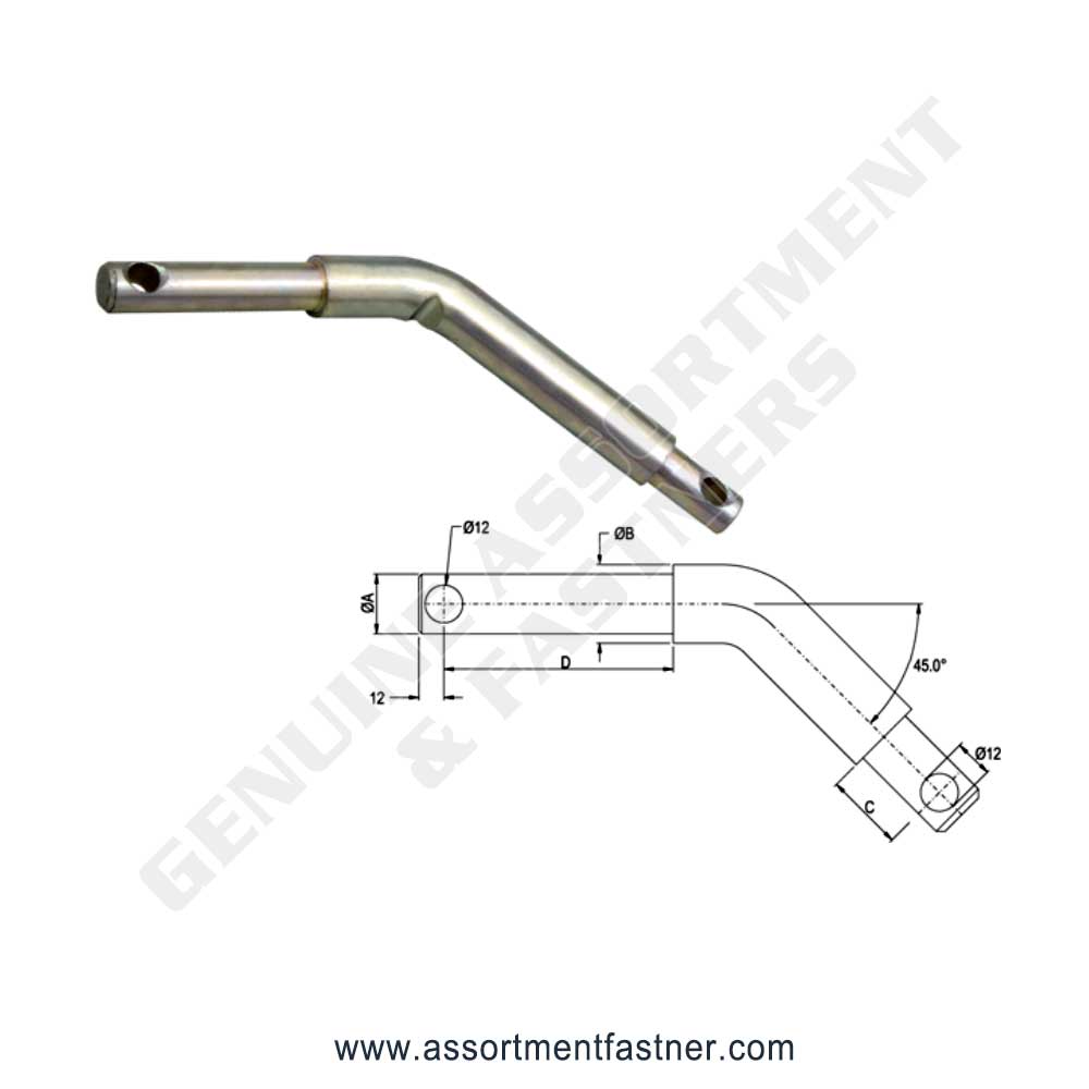 DOUBLE MOUNTING BENT PIN Suppliers Distributors in Ontario Canada USA Agriculture Equipment Spare Parts Supply Chain