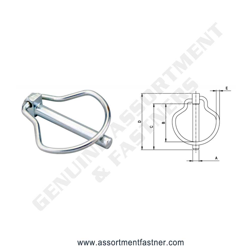 LINCH PIN PEAR TYPE Suppliers Distributors in Ontario Canada USA Agriculture Equipment Spare Parts Supply Chain