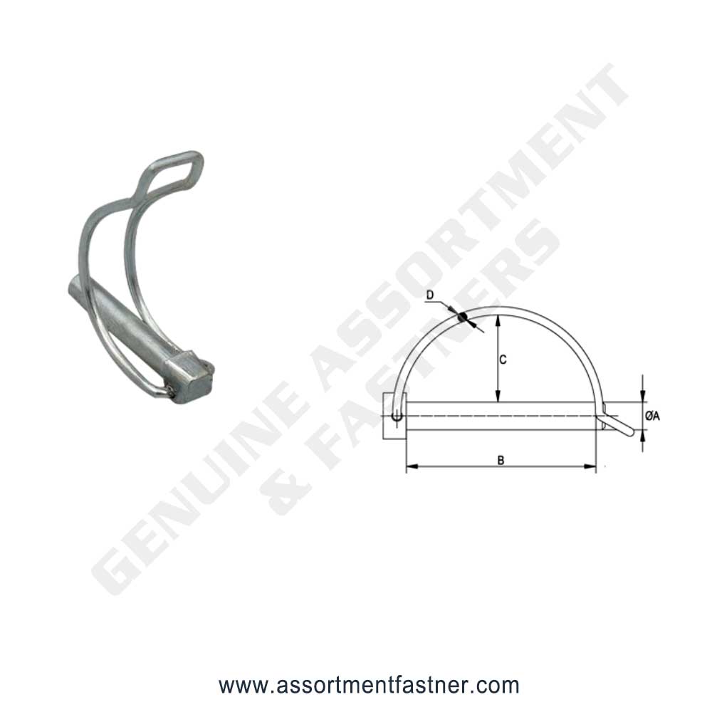 PIPE LINCH PIN Suppliers Distributors in Ontario Canada USA Agriculture Equipment Spare Parts Supply Chain