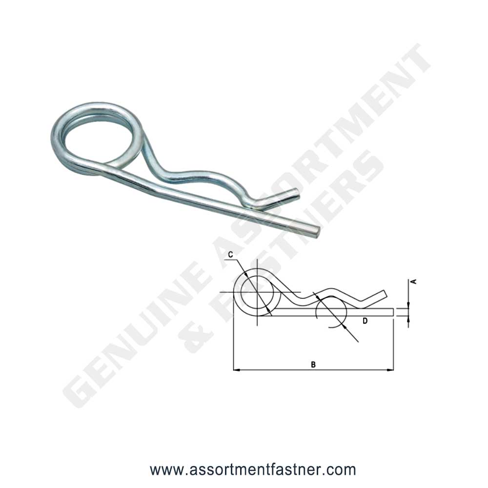 HAIR PIN (DOUBLE) Suppliers Distributors in Ontario Canada USA Agriculture Equipment Spare Parts Supply Chain