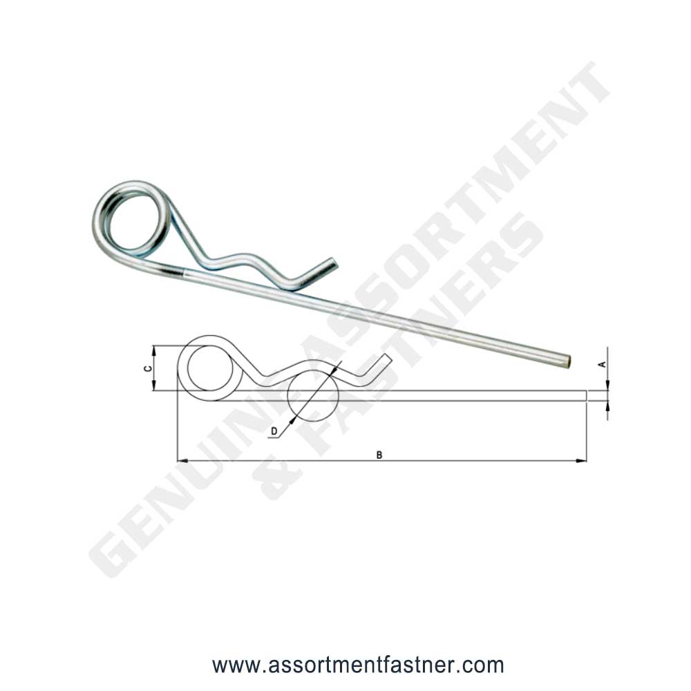 HAIR PIN DOUBLE (LONG LEG) Suppliers Distributors in Ontario Canada USA Agriculture Equipment Spare Parts Supply Chain
