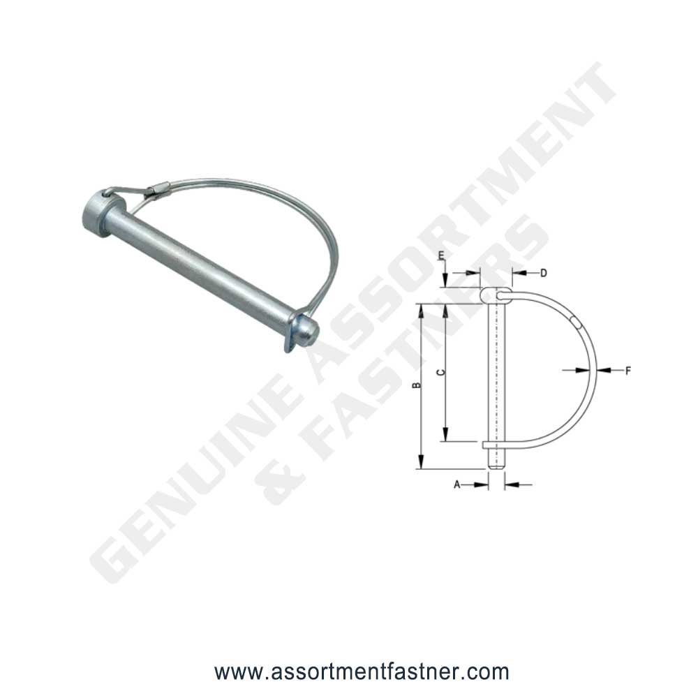 SHAFT LOCKING PIN or PTO PIN (ROUND) Suppliers Distributors in Ontario Canada USA Agriculture Equipment Spare Parts Supply Chain