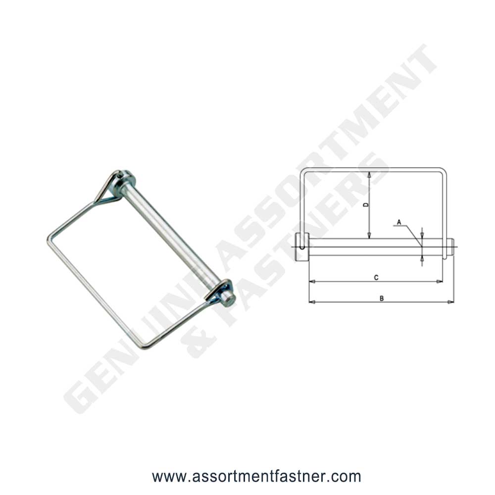 SNAP PIN SINGLE WIRE (SQUARE) Suppliers Distributors in Ontario Canada USA Agriculture Equipment Spare Parts Supply Chain