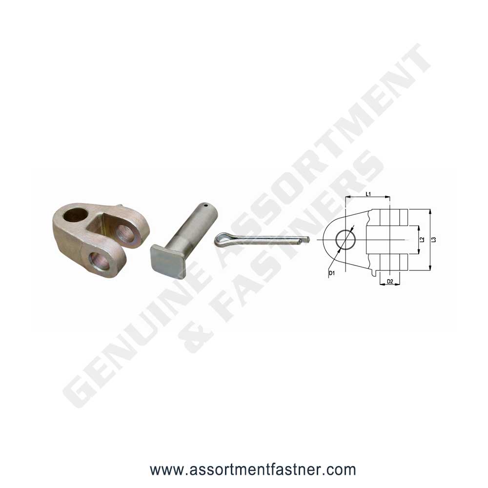 KNUCKLE END Without SPINDLE, WITH PIN Suppliers Distributors in Ontario Canada USA Agriculture Equipment Spare Parts Supply Chain