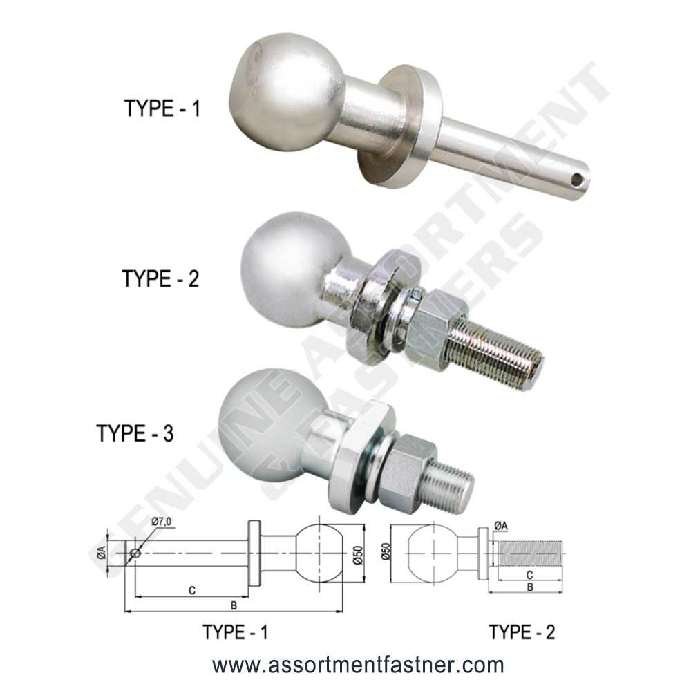 TOW BALL or HITCH BALL LONG Suppliers Distributors in Ontario Canada USA Agriculture Equipment Spare Parts Supply Chain