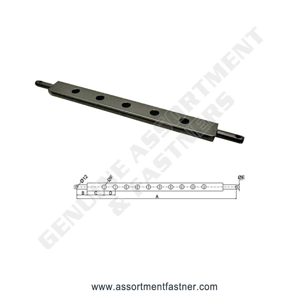 DRAWBAR (CROSS SECTION - 76 X 32MM) Suppliers Distributors in Ontario Canada USA Agriculture Equipment Spare Parts Supply Chain