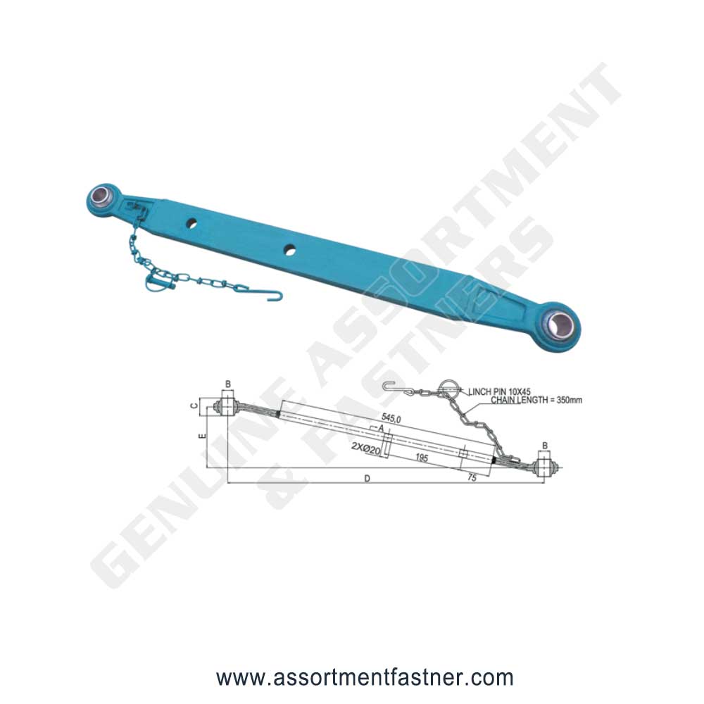 LOWER LINK (REPLACES URSUS) Suppliers Distributors in Ontario Canada USA Agriculture Equipment Spare Parts Supply Chain