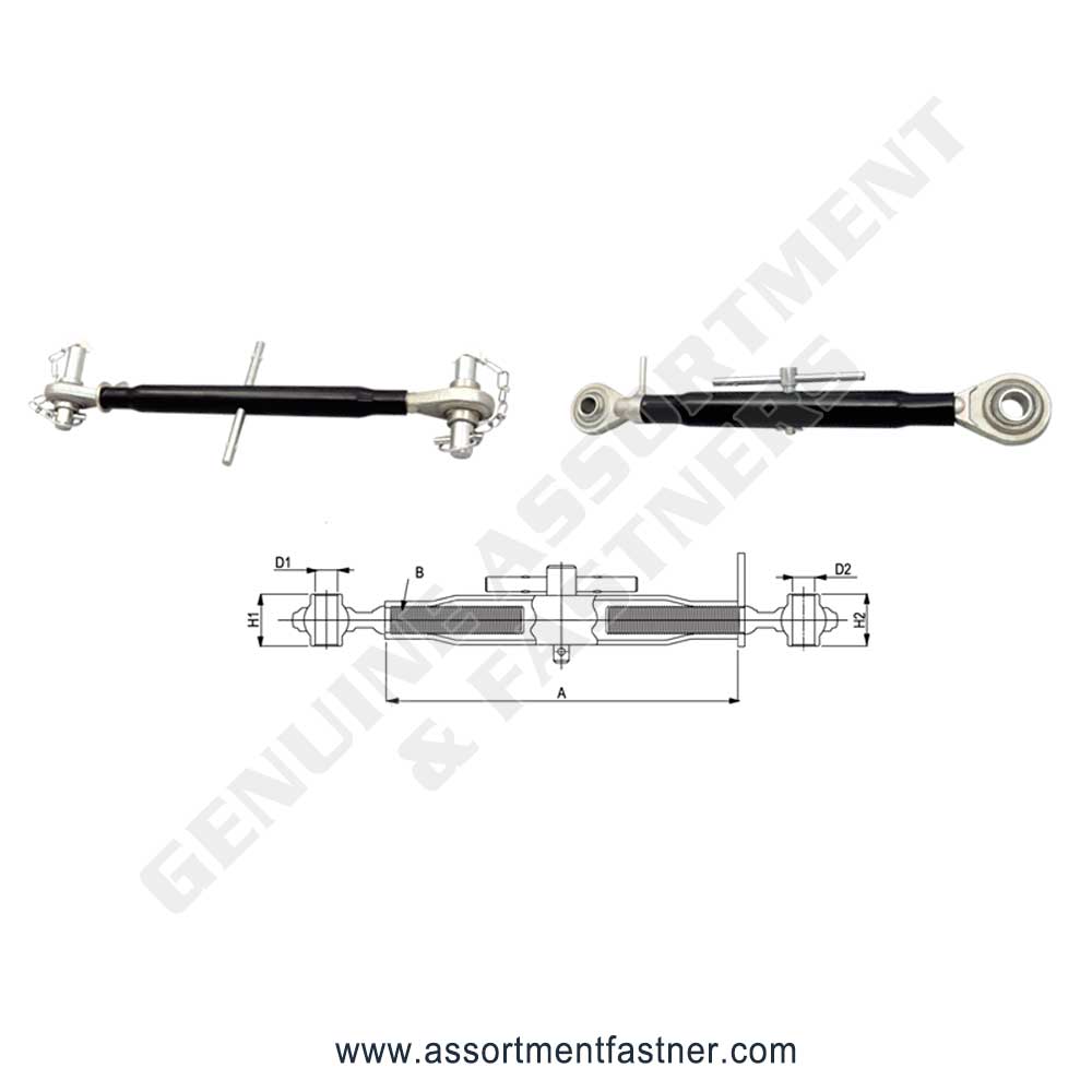 O.E.M. TOP LINKS ASSEMBLY (REPLACES ZETOR OR UESUS) Suppliers Distributors in Ontario Canada USA Agriculture Equipment Spare Parts Supply Chain