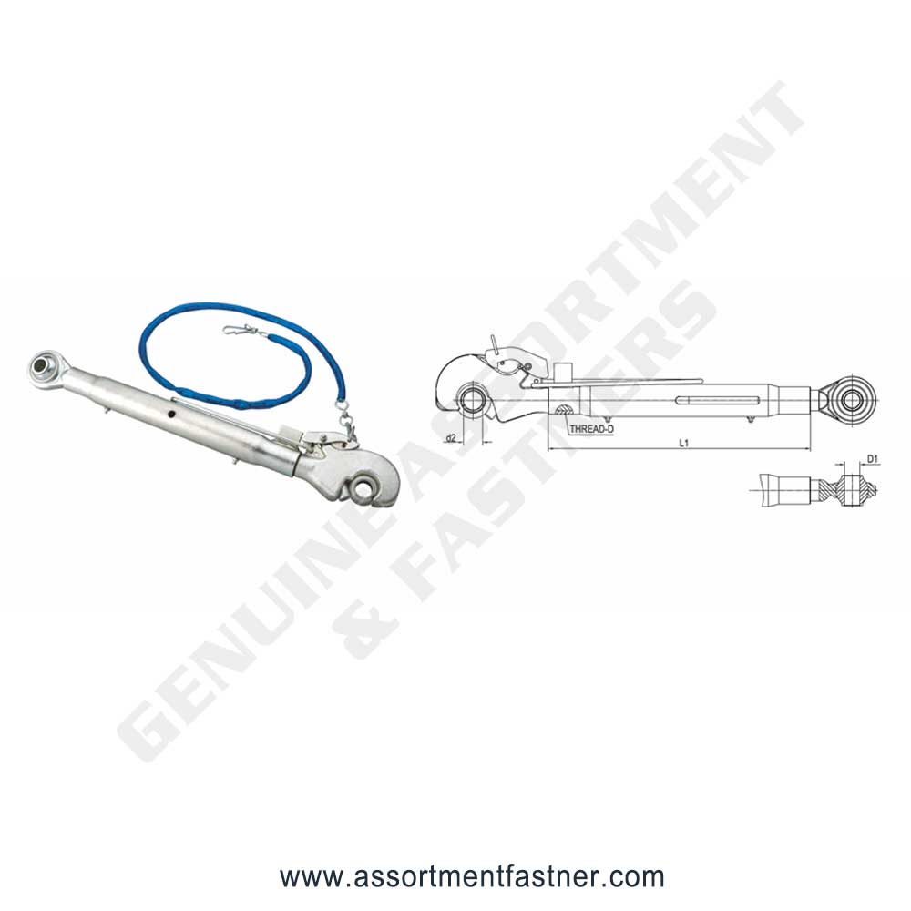 TOP LINK ASSEMBLY WITH RAPID HOOK (ZETOR OR UESUS) Suppliers Distributors in Ontario Canada USA Agriculture Equipment Spare Parts Supply Chain