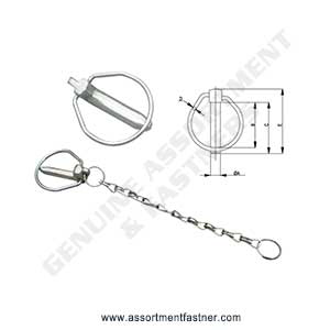 FORGED LINCH PIN WITH CHAIN & Without CHAIN Suppliers Distributors in Ontario Canada USA Agriculture Equipment Spare Parts Supply Chain