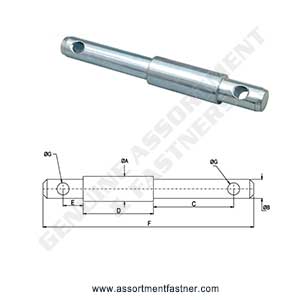 DOUBLE IMPLEMENT MOUNTING PIN (TYPE- B) Suppliers Distributors in Ontario Canada USA Agriculture Equipment Spare Parts Supply Chain