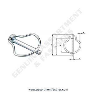 LINCH PIN PEAR TYPE Suppliers Distributors in Ontario Canada USA Agriculture Equipment Spare Parts Supply Chain