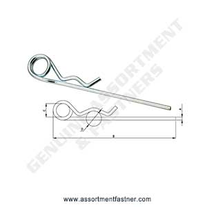 HAIR PIN DOUBLE (LONG LEG) Suppliers Distributors in Ontario Canada USA Agriculture Equipment Spare Parts Supply Chain