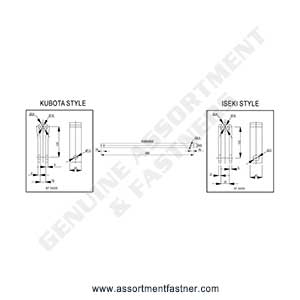 KUBOTA STYLE or ISEKI STYLE Suppliers Distributors in Ontario Canada USA Agriculture Equipment Spare Parts Supply Chain