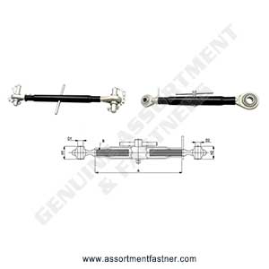 O.E.M. TOP LINKS ASSEMBLY (REPLACES ZETOR OR UESUS) Suppliers Distributors in Ontario Canada USA Agriculture Equipment Spare Parts Supply Chain